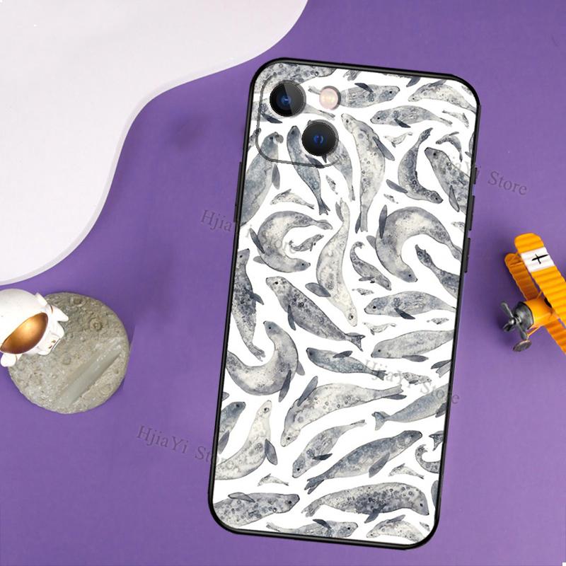 Baby Seals Case For iPhone 14 13 Pro X XS Max XR 7 8 Plus Cover For iPhone 14 12 Mini 11 Pro Max SE 2020