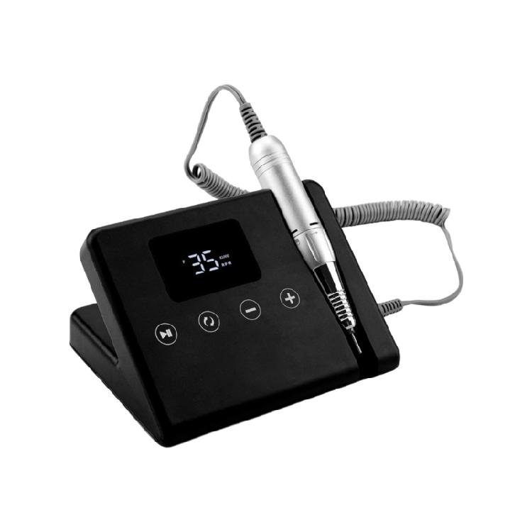 Professioneller Elektrischer Nageltischbohrer 35000 U/min 45W Variable Geschwindigkeitsregelung Nagellackierer Für Präzise Nagelformgebungsmaschine