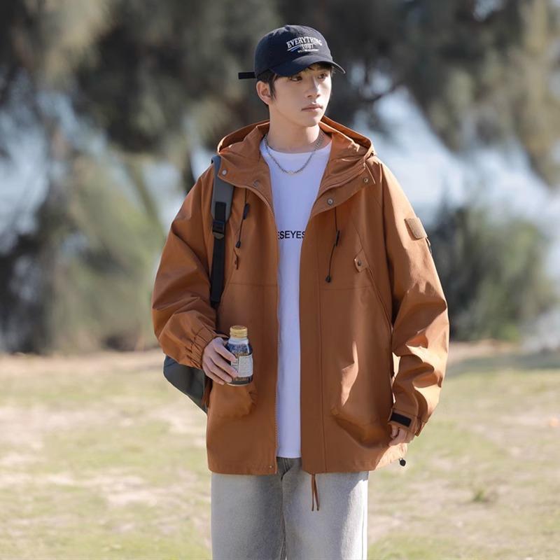 

Ветрозащитная Ударопрочная Одежда Мужская Весенне-Осенняя Новая Толстовка Альпинистская Функциональная Повседневная Куртка Куртка 3XL