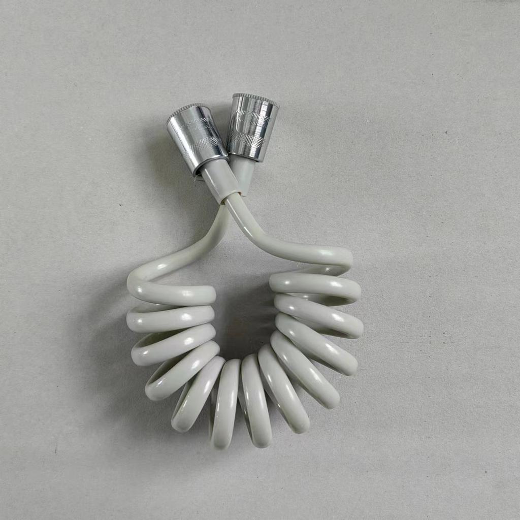 2mTelephone Line Shower Hose PU Bathroom Spring Flexible for Water Plumbing Toilet Bidet Sprayer Bathroom Accessories
