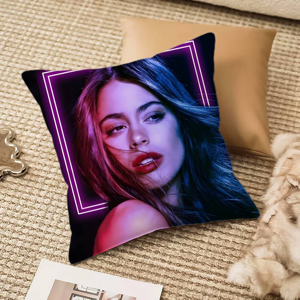 T-tini-es Pillow Case Anti-dustmite Invisible Zipper Sofa Bed