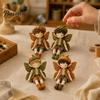 Handmade Fairy Boy Doll Set Boys Patchwork DIY Kit, Fabric Sewing Make 4 Family Weekend Activity Kits Boys, Craft Kit for Adults, Gift, Home Tabletop