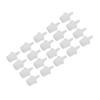 20pcs Eyelash Glue Bottle Nozzle ABS Glossy Extension Glue Replacement Nozzle For Pigment