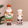 Christmas hot-selling donut decoration pendant Christmas holiday atmosphere decoration small pendant alkaline water bread decoration props
