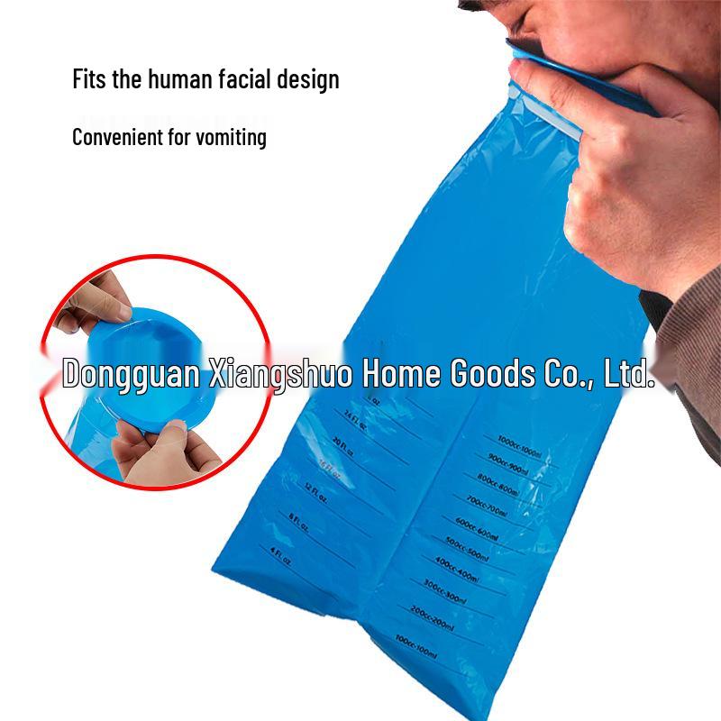 Portable Disposable Vomit Bags for Morning Sickness and Motion Sickness - Ideal for Pregnant Women, Cars, and Schools