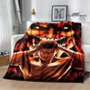Cartoon A-Attack On Titan Printed Blankets Picnic Blanket Warm Flannel Blankets Home Bed Linings Blankets for Beds Birthday Gift