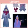 Cinderella Cosplay Costume For Women Fairy Godmother Inspired Outfit For Halloween And Stage Performances Stock)