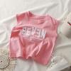Children's Summer Cotton Tops Vest Boys Girls Sleeveless T-Shirt Middle And Large Children's T-Shirt Tops