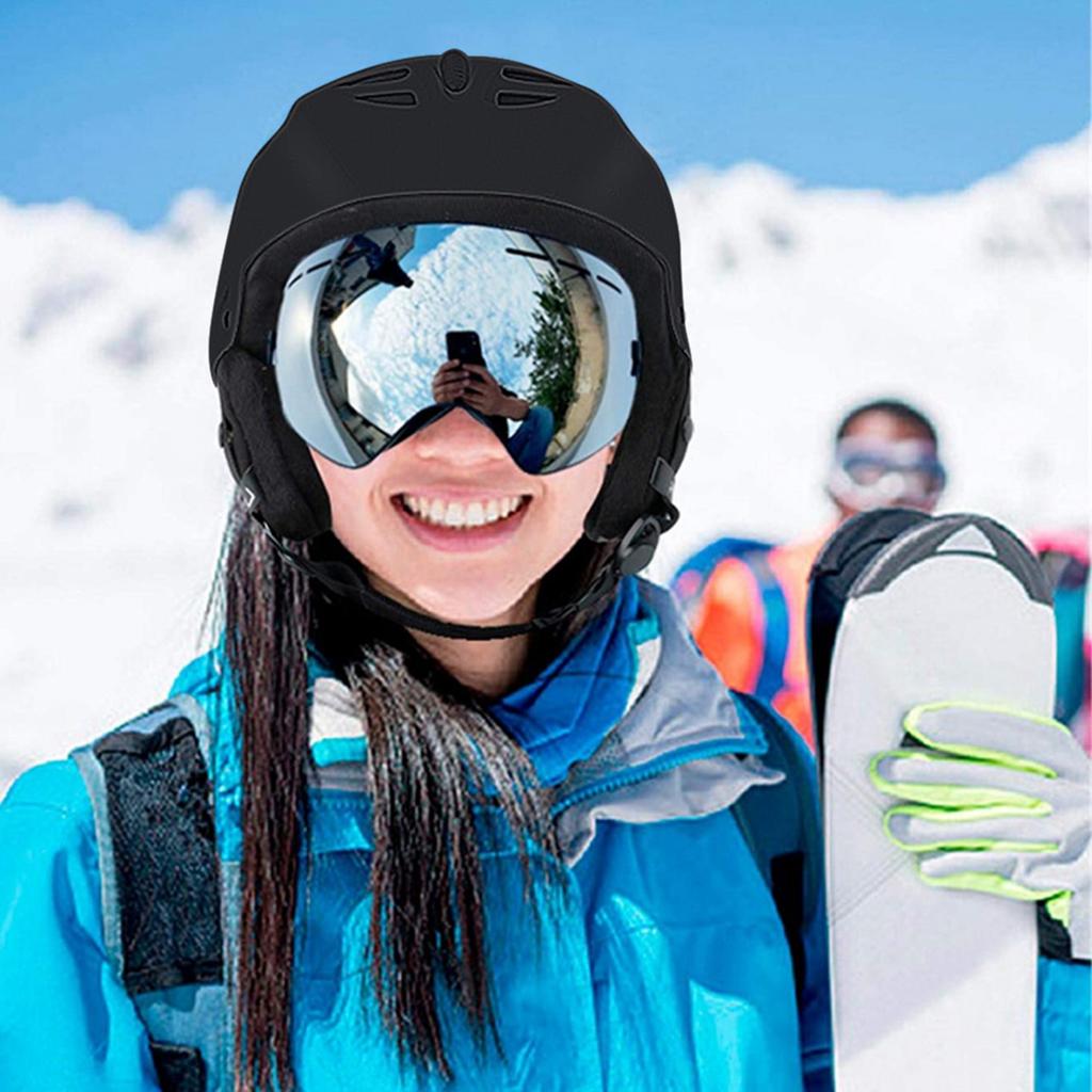 Adult Ski Helmet Adjustable Cycle Helmet Ultra Lightweight Head Protection Helmet Snow Helmet