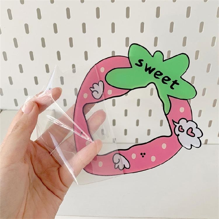 Colorful Fruit Shape Refrigerator Magnets Frame Holds Photos Card Note Memos With Reliable Magnetic Adhesion Holder