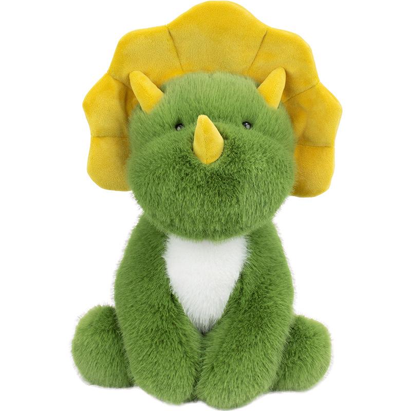 Triceratops Plush Toy - Cute Dinosaur Pillow for Kids' Sleep & Hugging, Perfect Birthday Gift
