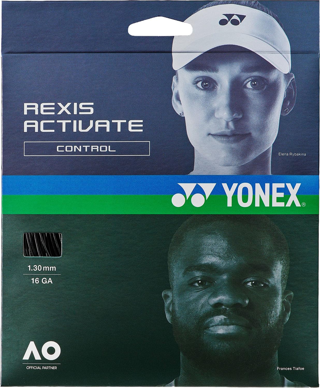 YONEX REXIS ACTIVATE 130 TGRAC130 tennis string black чёрный