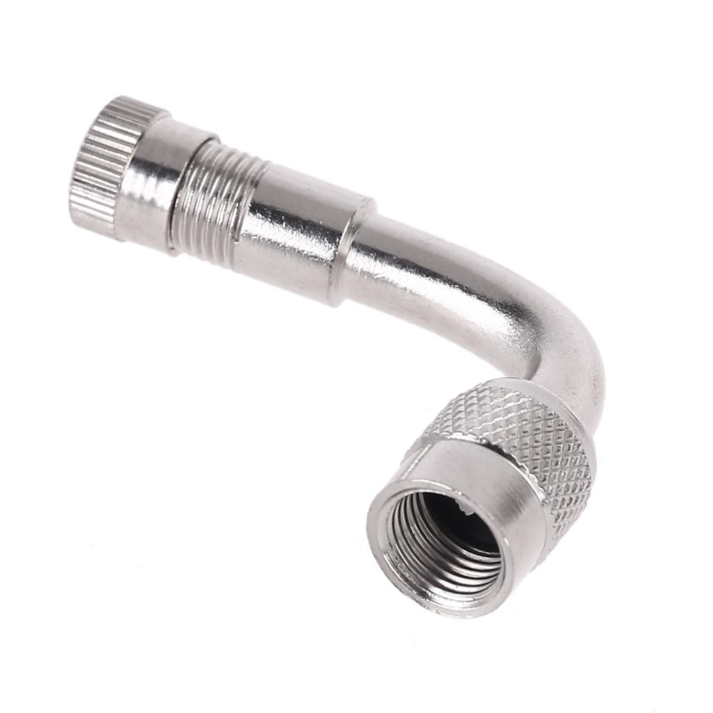 Adaptors Tire Stem Extender 90 Degree Tyre Valves Extension Auto Truck Motorcy