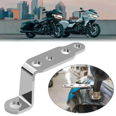 Multifunctional Extension Bracket All-Terrain Motorcycle LED Bracket - Stainless Steel, Versatile Headlight & Accessory Mount