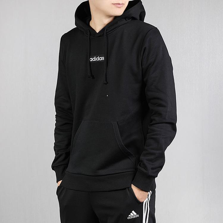 Adidas Neo C+ Hoodie Pullover Sweatshirt Men Tops Black EI4681