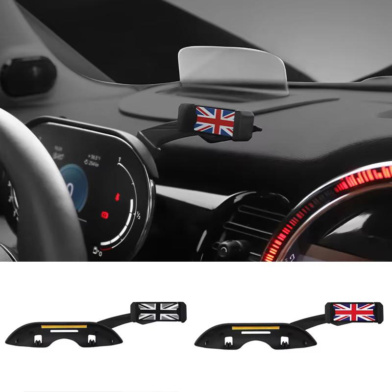 New Car Phone Holder Support Dashboard LCD Screen For MINI Cooper F54 F55 F56 F60 GPS Bracket Stand Interior Auto Accsesories