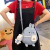 Sommer Süße Handy Tasche Japanische Leinwand Umhängetasche Damen Kleine Frische Mädchen Mini Cartoon Hase Umhängetasche