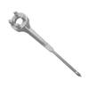 Barrel Drum Aluminum Bung Wrench Sturdy Practical Drum Wrench Multipurpose Drum Cap Wrench 2 and 3/4 Inch Bung Caps