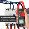 Portable High Precision Digital Multimeter Clamp Meter ANENG ST182 AC Current DC/AC Voltage Ammeter Voltages Tester Amp Hz Capacitance NCV Ohm Test