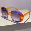 Oversized Fashion Sunglasses  New Multi Candy Color Women Shades Trendy Stylish Gradient Brand Travelling Eyewear