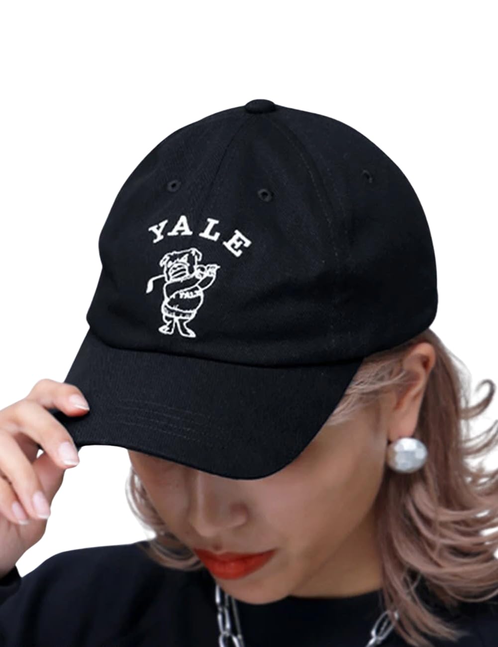 

Antiqua Custom YALE GOLF Кепка Свободный размер 05 Черный [antiqua] Женская ZGL-00001