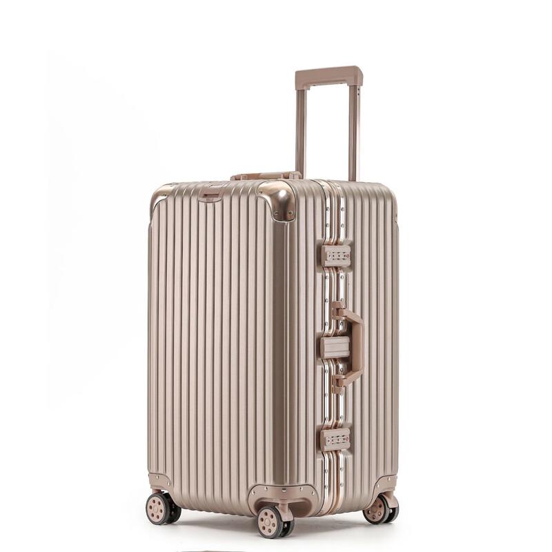 Xiao Yan Aluminum Frame Spinner Luggage 24 Inch