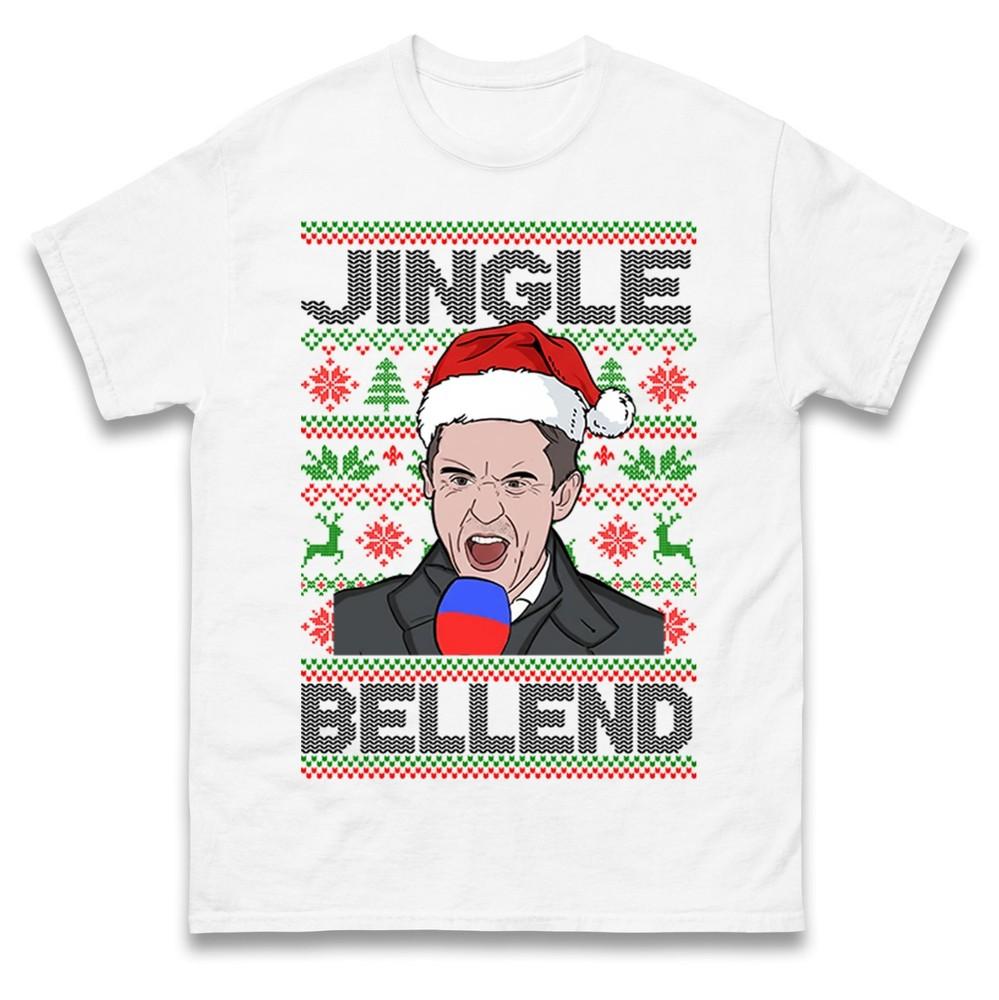 Gary Neville Christmas TShirt Funny Rude Jingle Bellend Ugly Xmas Gift Tee Top