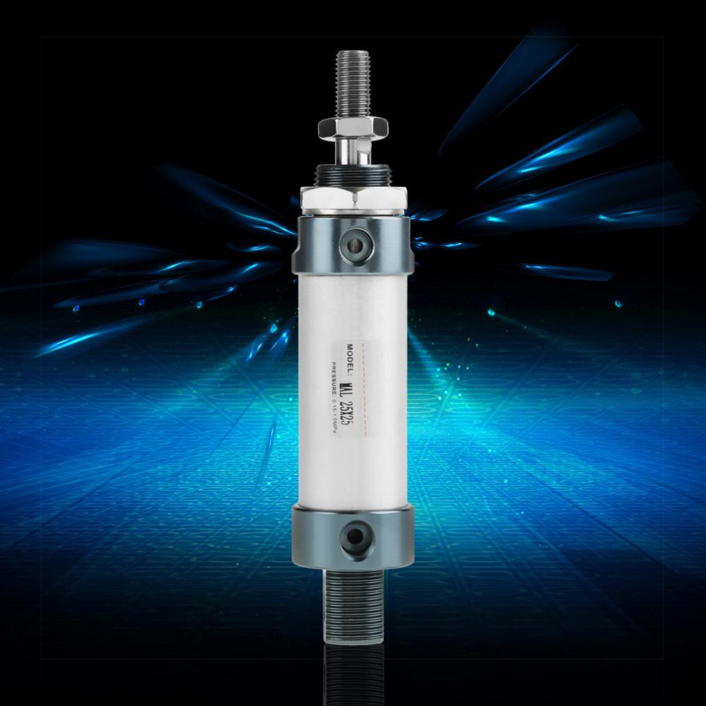 

25mm Bore 25mm Stroke Single Rod Mini Pneumatic Air Cylinder Double Acting