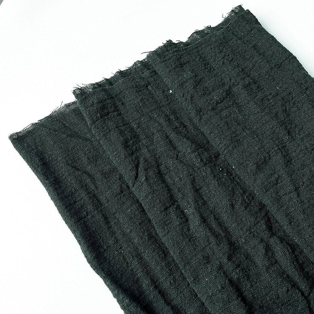 60x45CM Summer Crepe Slub Fashion Thin Linen Cotton Fabric Eco-friendly Soft Breathable DIY Handmade Sewing Craft Making Clothes