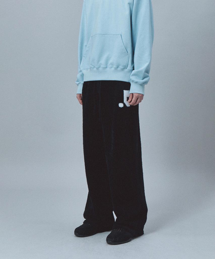 REST&RECREATION Hairy Knit Pants - Black