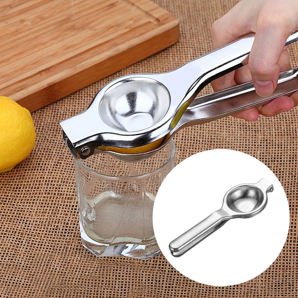 Lemon Squeezer Stainless Steel Kitchen Gadget Citrus Juicer for Fruit Orange Metal Lemon Hand Press Lime Squeezer Bar Tool
