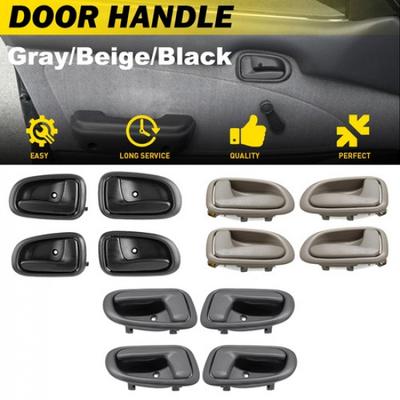Beige/Gray Interior Inner Door Handles For 1993-1997 Geo Prizm Toyota Corolla US