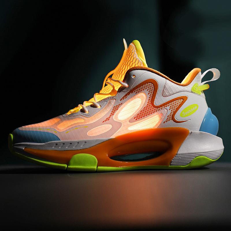 High Quality Sports Casual Running Shoes Breathable Basketball Shoes with Cushioned for All Seasons Men Sport Shoes