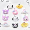 Resin Cartoon Dog Pendant - Cute Big-Eared Charm for DIY Jewelry