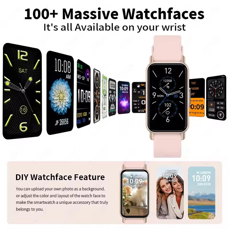 2025 New Watch 5 Men Smart Watch 100+Sports Mode Track Bluetooth Call Heart rate Waterproof Sport Fitness Smart bracelet Women