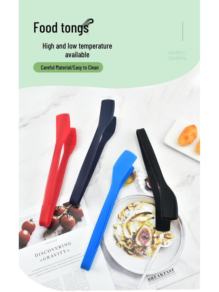 Silicone Kitchen Tongs for Cooking, Baking, and Grilling