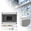 Outdoor Waterproof Distribution Box Surface-Mounted 1Row 8 Modules IP65 Fuse Box