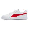 Puma Shuffle Cómodos Absorción de Impactos Duraderos Zapatos de Skate de Caña Baja Zapatillas Unisex Rojo Blanco 309668-31