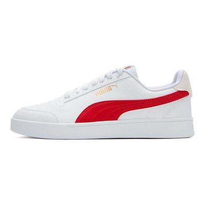 Shuffle Comfortable Shock Absorbing Durable Low-Top Skate Shoes Unisex Sneakers Red White 309668-31