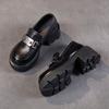 The first layer of cowhide loafers women's spring 2025 new leather muffin thick-soled one-pedal casual women's single shoes