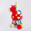 Baby Stroller & Crib Hanging Horse Toy with Pull Bell - Soothing Car Interior Ornament