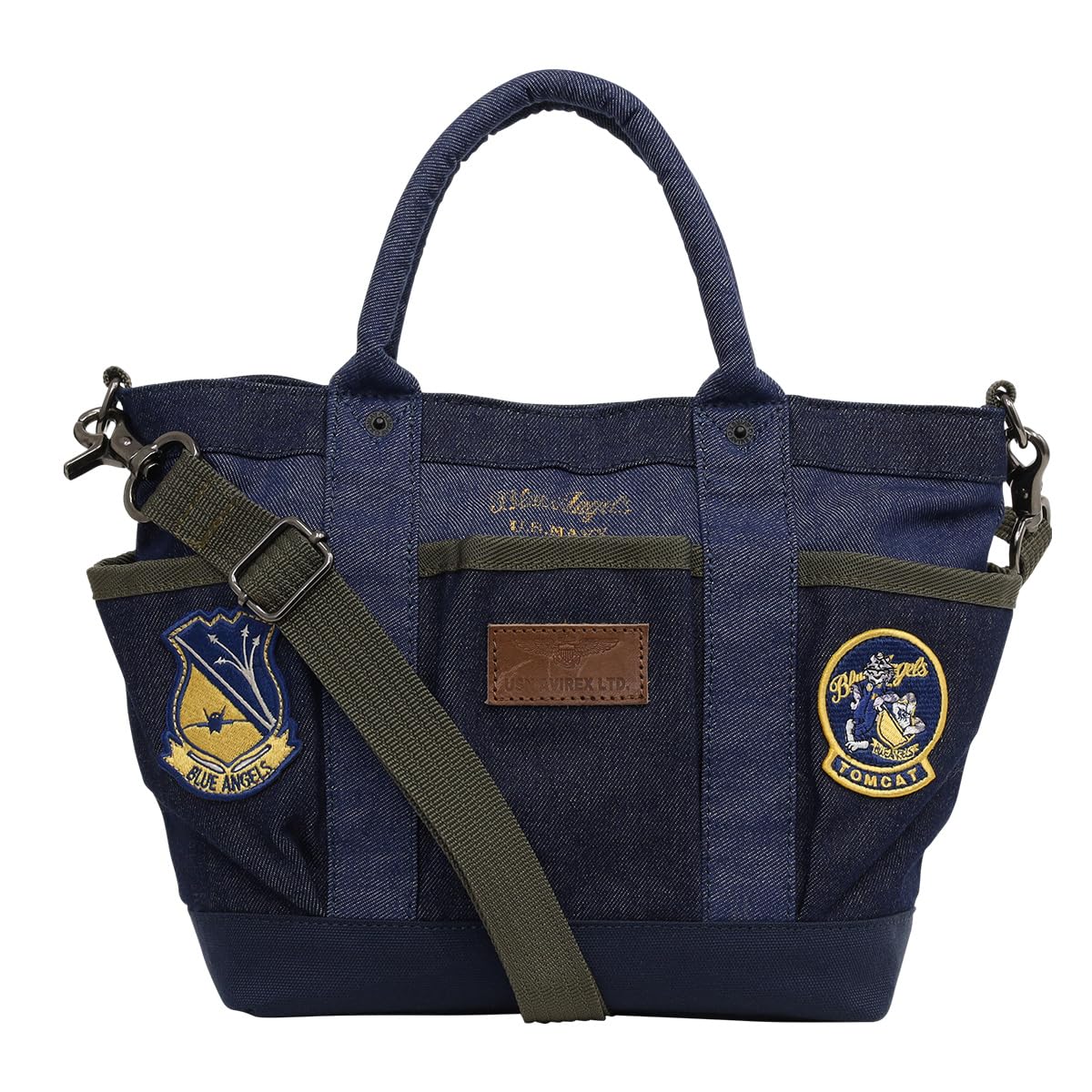 

Сумка-тоут 2WAY Top Gun 2 Лімітована модель AVX3526K Темно-синій [Avirex] Чоловіча [63]