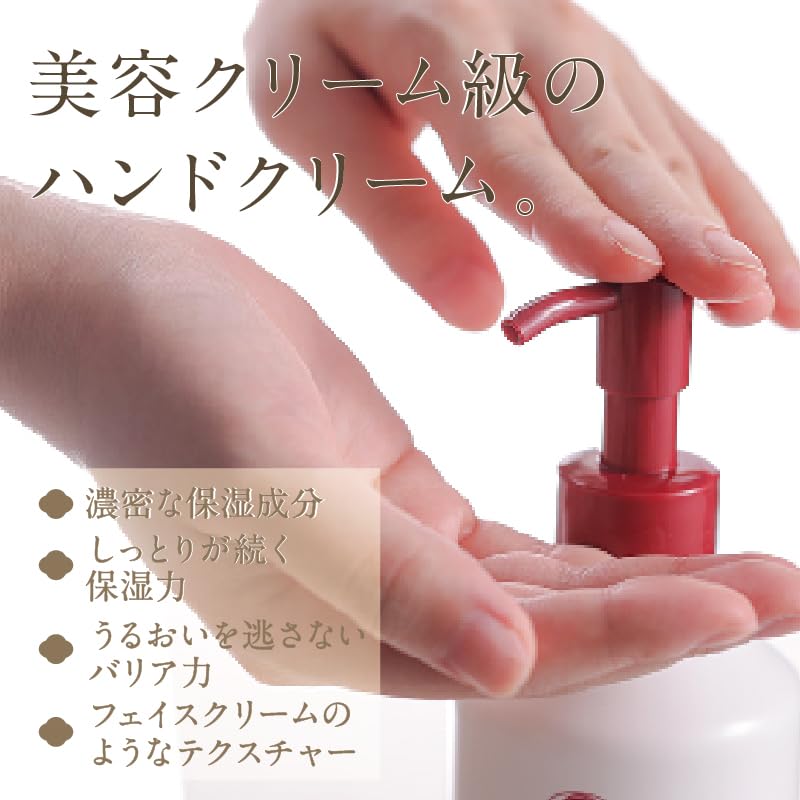 Tenman Hand Moisturizing for Dry Popular Gift for Men and Japanese Cosmetics Cream, Non-sticky, Fragrance-Free, Pump, 200g, Skin, Women,