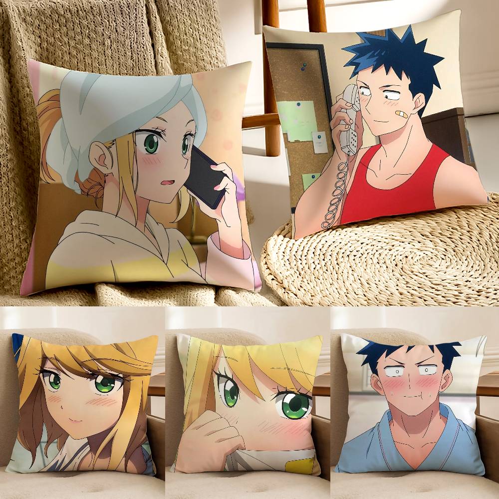 Love A-After World Domination Pillow Case Anti-dustmite Pillowcase Invisible zipper silky Sofa cushion cover