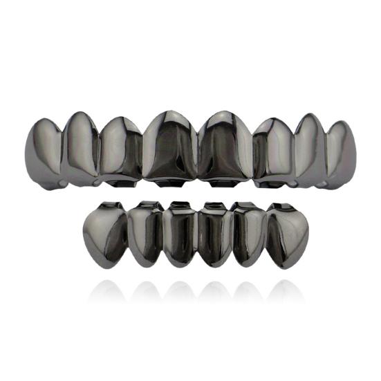 Fashion Unisex Removable Top Bottom Mouth Teeth Grills Dental Grille Jewelry