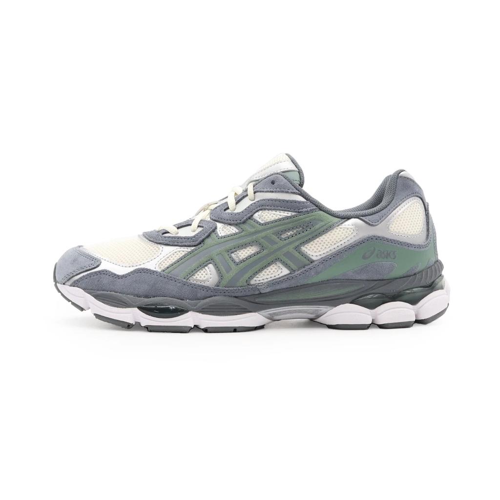 1203A383-101 Asics Gel-NYC Cream Steel Grey Ivory Khaki Green White (Men's)