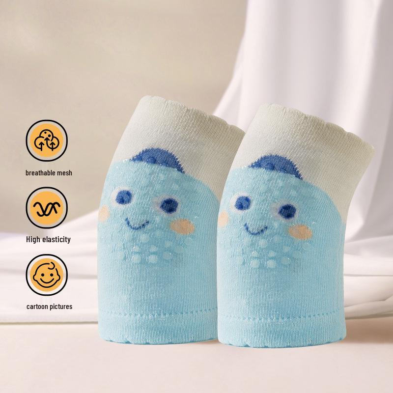 25 Baby Knee Pads: Anti-Fall Crawling Gear for Infants and Kids, Breathable Mesh, Summer Style