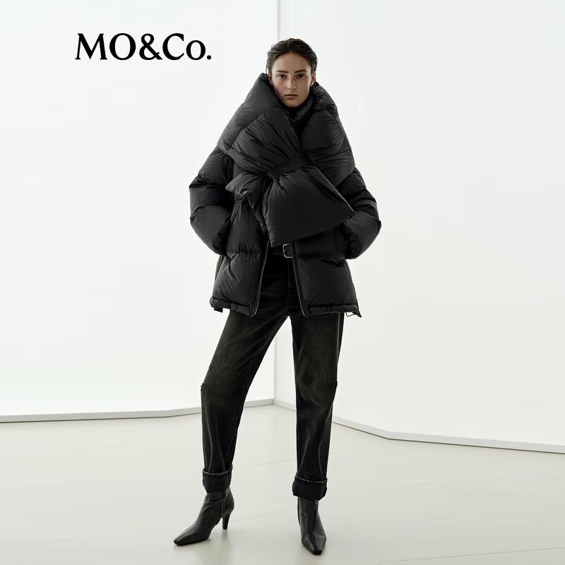 MO&Co. Women's High-Neck Goose Down Jacket
