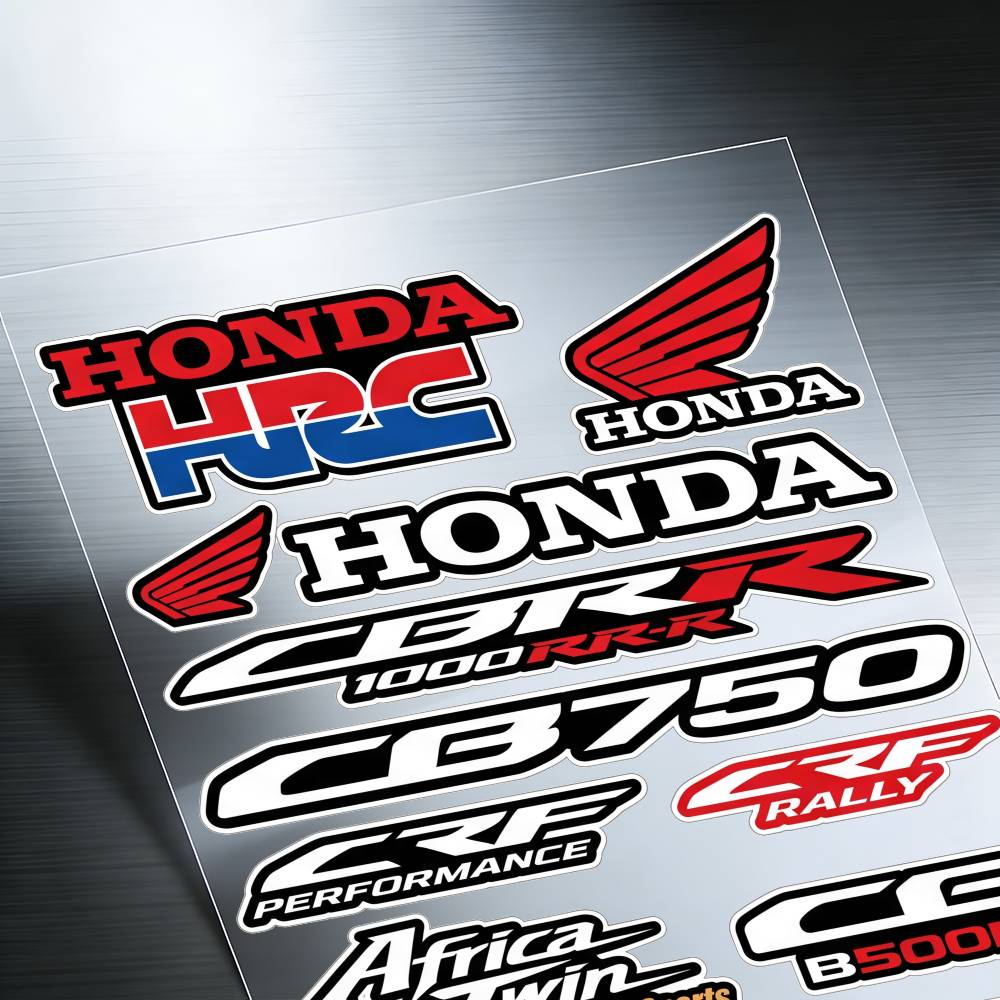 FOR HONDA MUGEN TYPE R VTEC Motorcycle Reflective Stickers Waterproof Decals for Helmet Scooter Fuel Tank Toolbox Racing