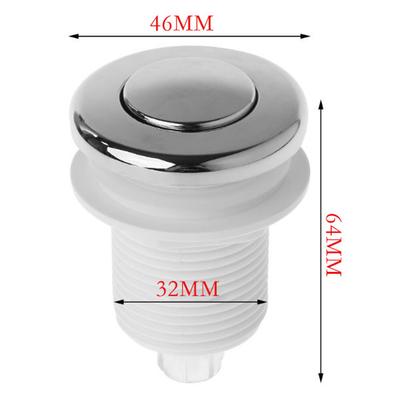 Interruptor Neumático Interruptor de Presión de Aire Desagüe de Spa Basura Botón Interruptor de Aire